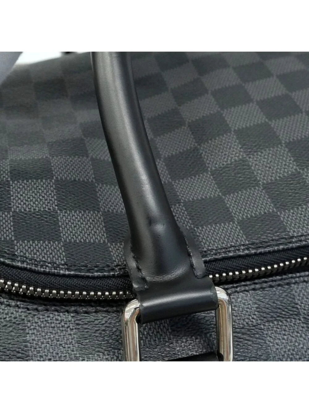 Louis Vuitton Boston Bag Damier Graphite Roadster 50 Black